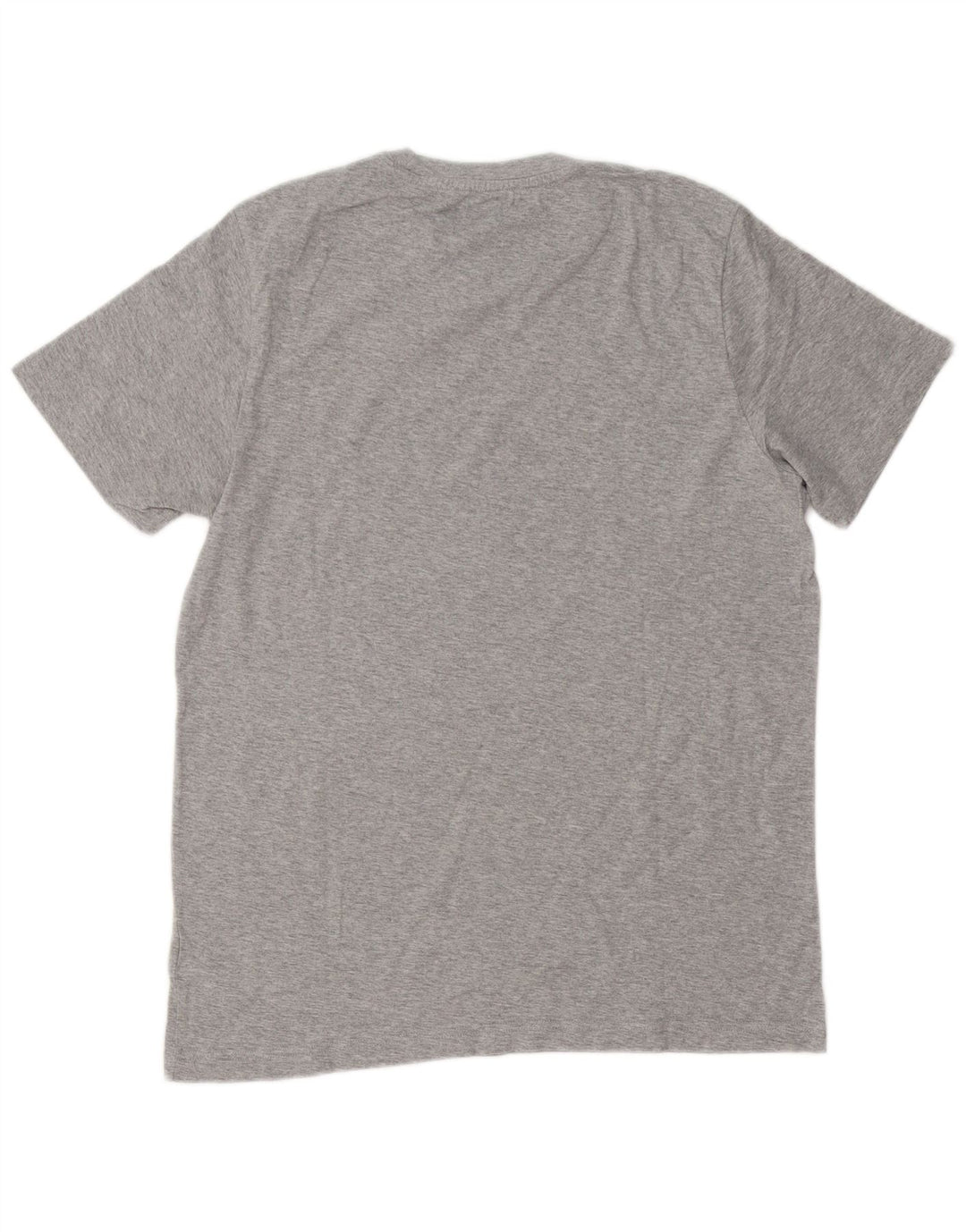 Adidas Hombre Camiseta Gráfica Top Gris Medio Moteado
