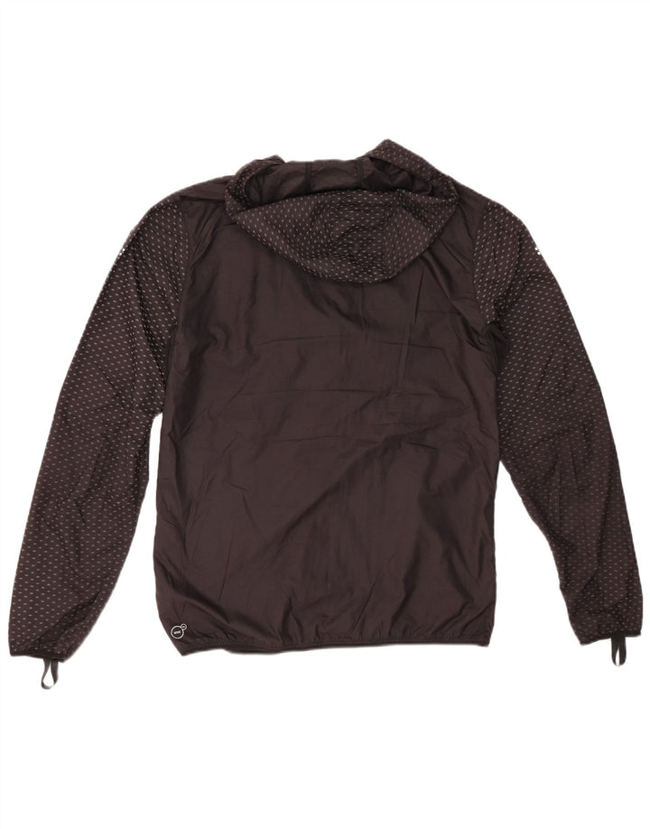 PUMA Chaqueta deportiva con capucha para hombre, talla pequeña, color negro