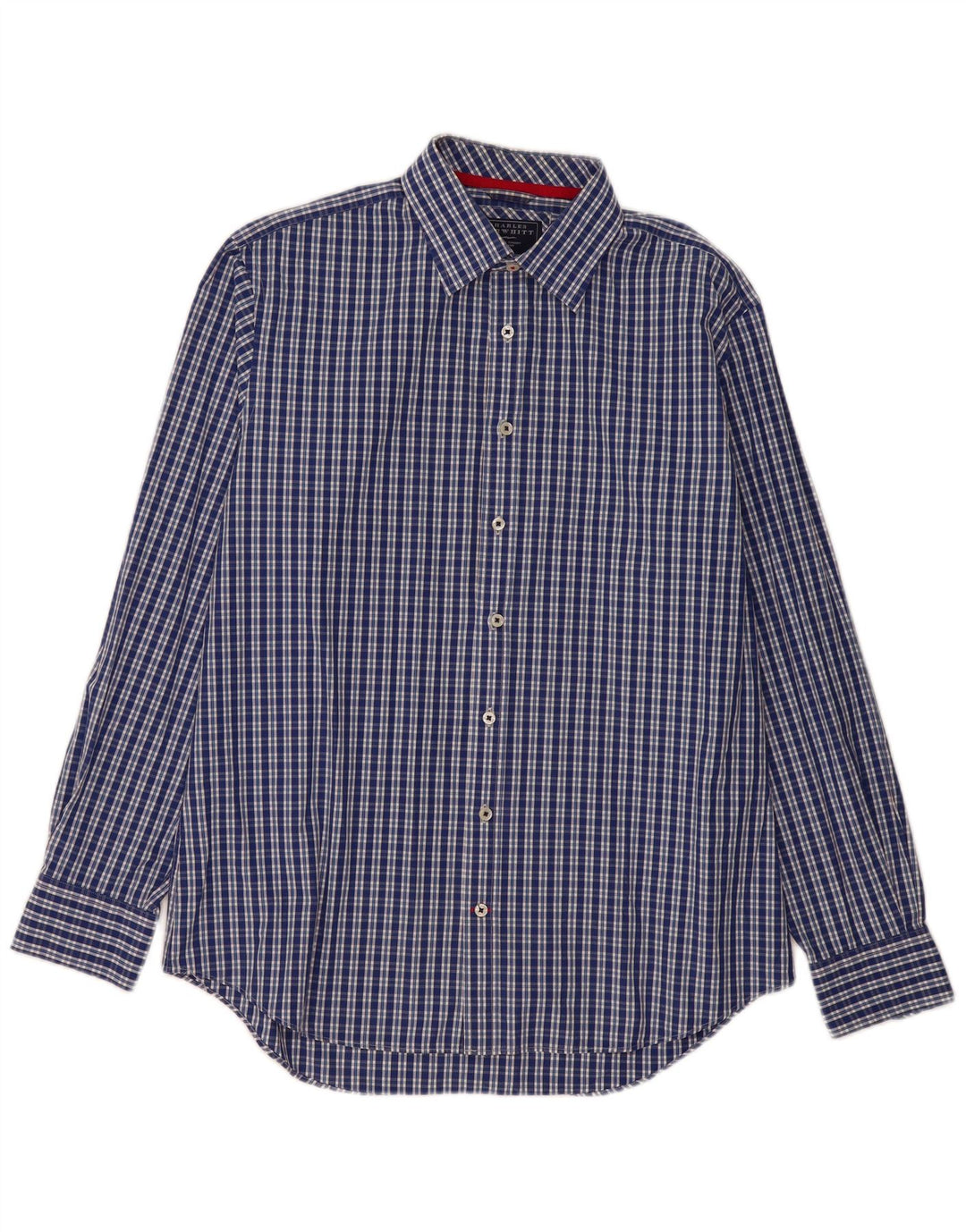 Camisa Charles Tyrwhitt para hombre de algodón a cuadros azules grandes
