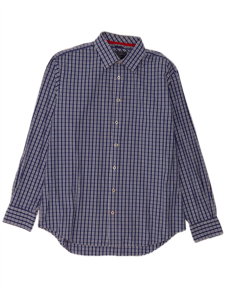 Camisa Charles Tyrwhitt para hombre de algodón a cuadros azules grandes