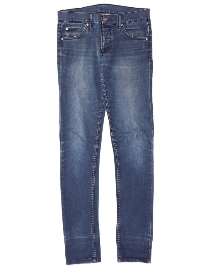 CHEAP MONDAY Vaqueros pitillo para mujer W28 L32 Algodón azul