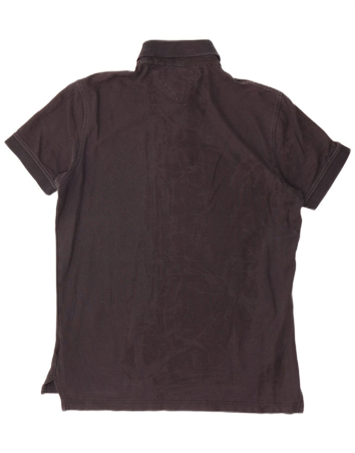 Tommy Hilfiger Polo de corte regular para hombre de algodón azul marino medio