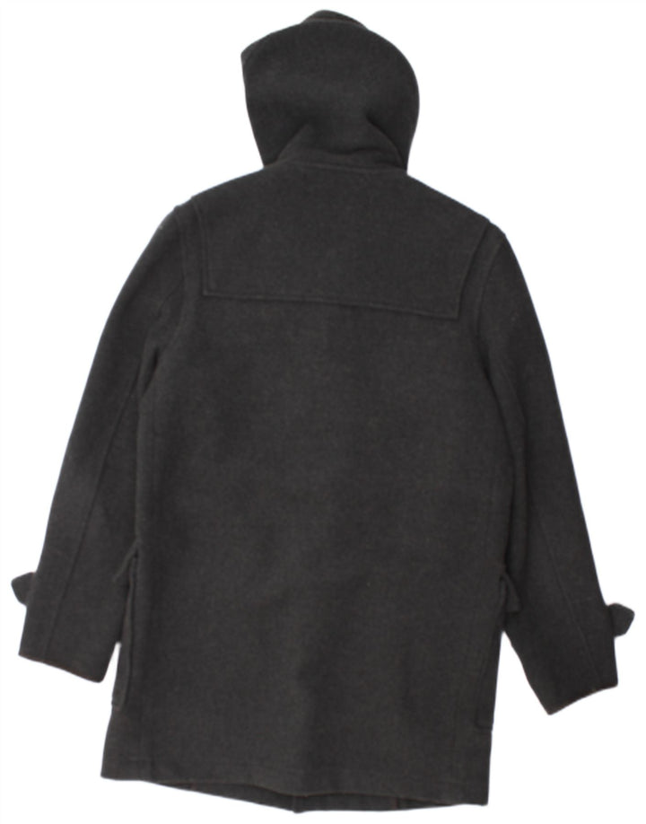TOPMAN Trenca con capucha para hombre UK 38 Gris medio
