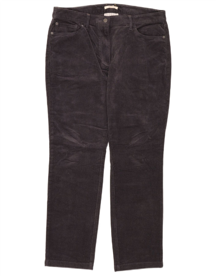 WHITE STUFF Pantalones rectos de pana para hombre UK 46 Large W32 L32 Azul marino