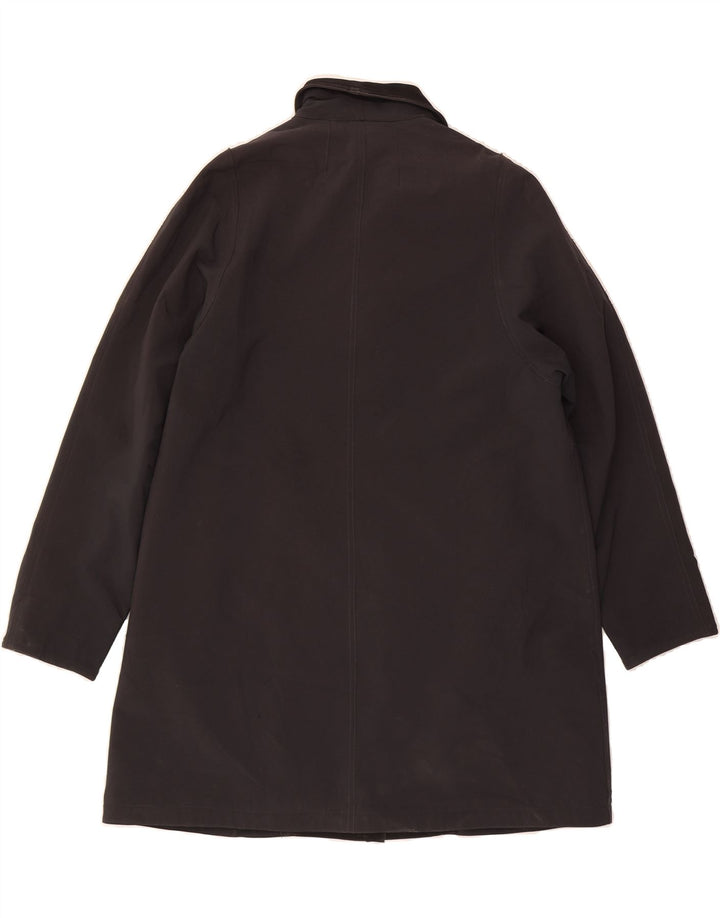 ARMANI JEANS Womens Overcoat UK 18 XL  Black Vintage Armani Jeans and Second-Hand Armani Jeans from Messina Hembry 