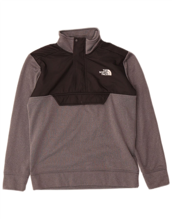 The North Face Sudadera para niño Jumper 9-10 años mediano Gris Colorblock