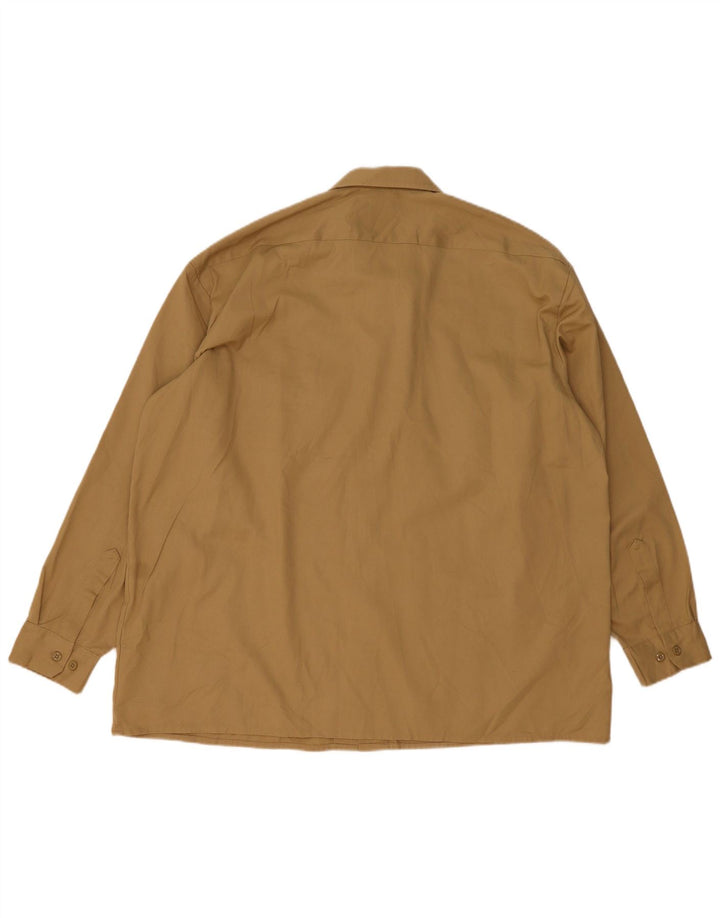 Camisa Dickies Hombre 2XL Marrón Poliéster
