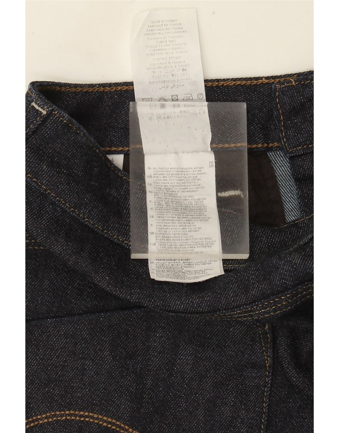 Pantalones cortos vaqueros G-Star W29 de algodón azul marino mediano para mujer