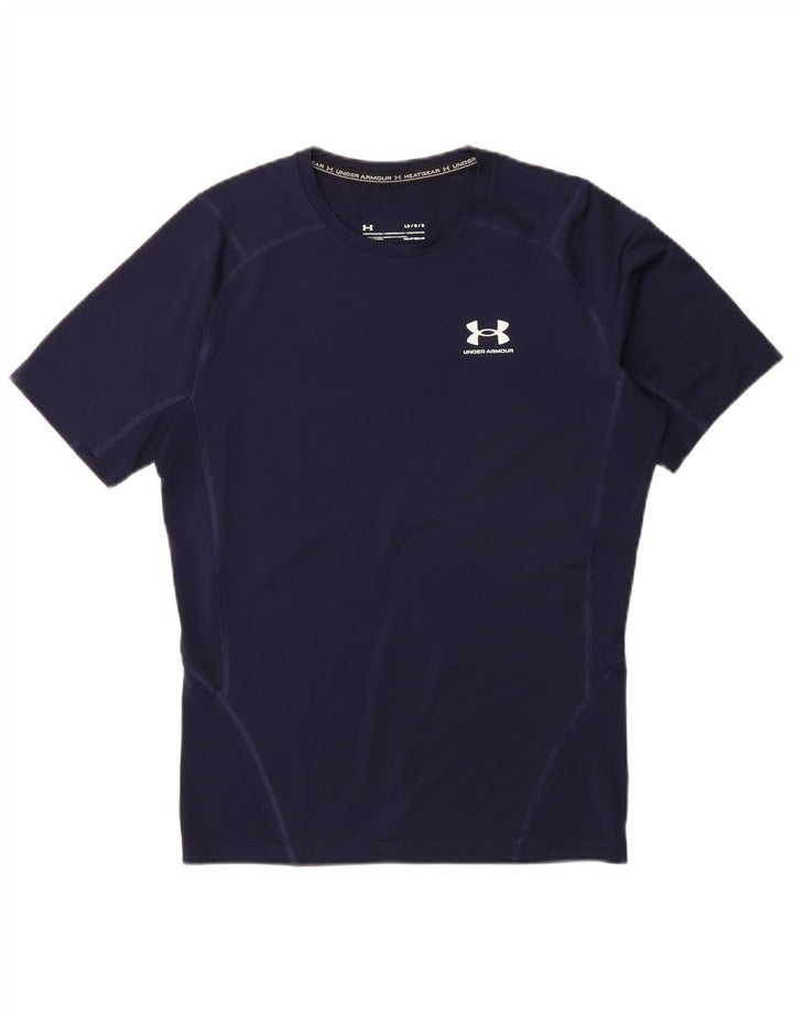 UNDER ARMOUR Camiseta Heat Gear para hombre Top grande azul marino sintético
