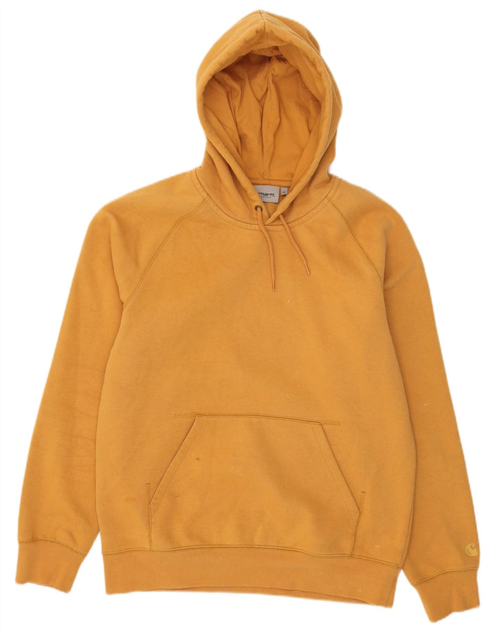 Carhartt Hombre Sudadera Con Capucha Jumper Algodón Amarillo Medio