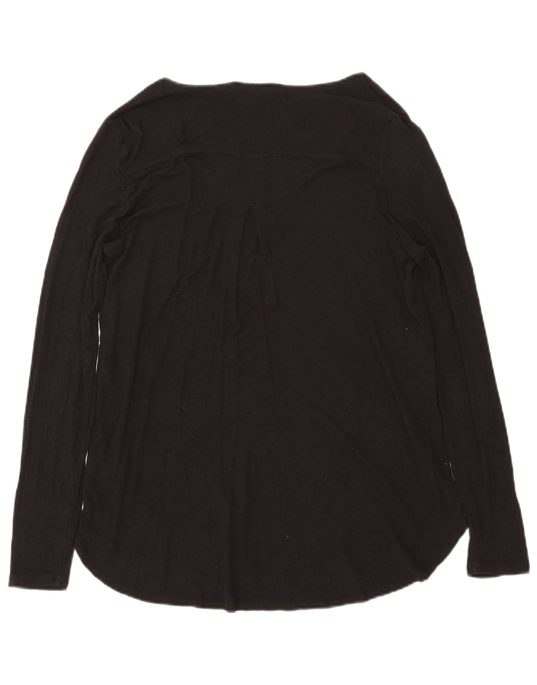 Essentials Top extragrande para mujer de manga larga UK 44 Viscosa negra mediana