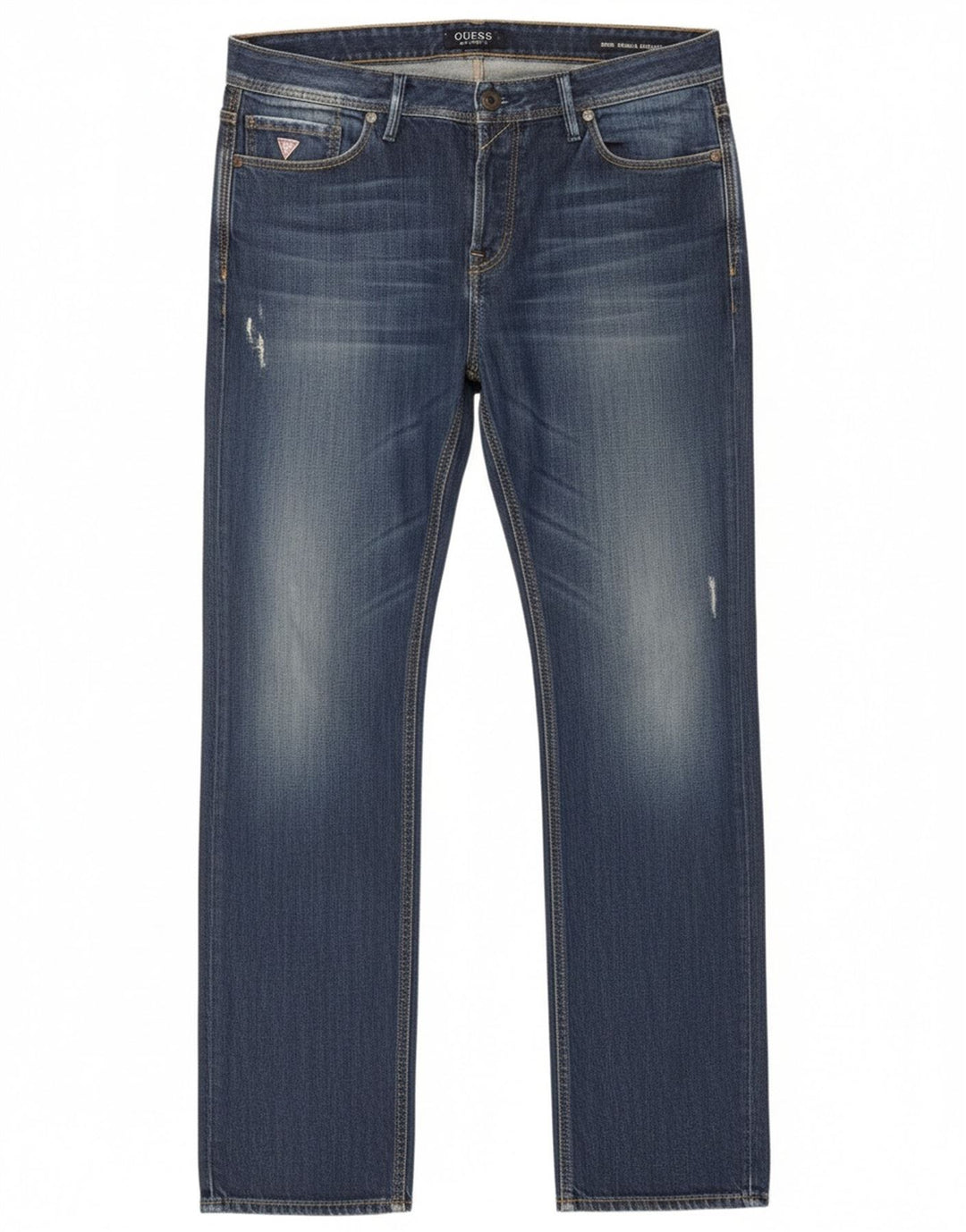 Guess Vaqueros Rectos Rebel Regulares Para Hombre W34 L34 Azul