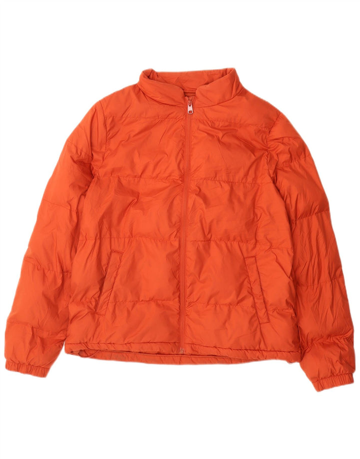 Chaqueta acolchada para mujer Fat Face UK 42 Naranja medio Poliéster