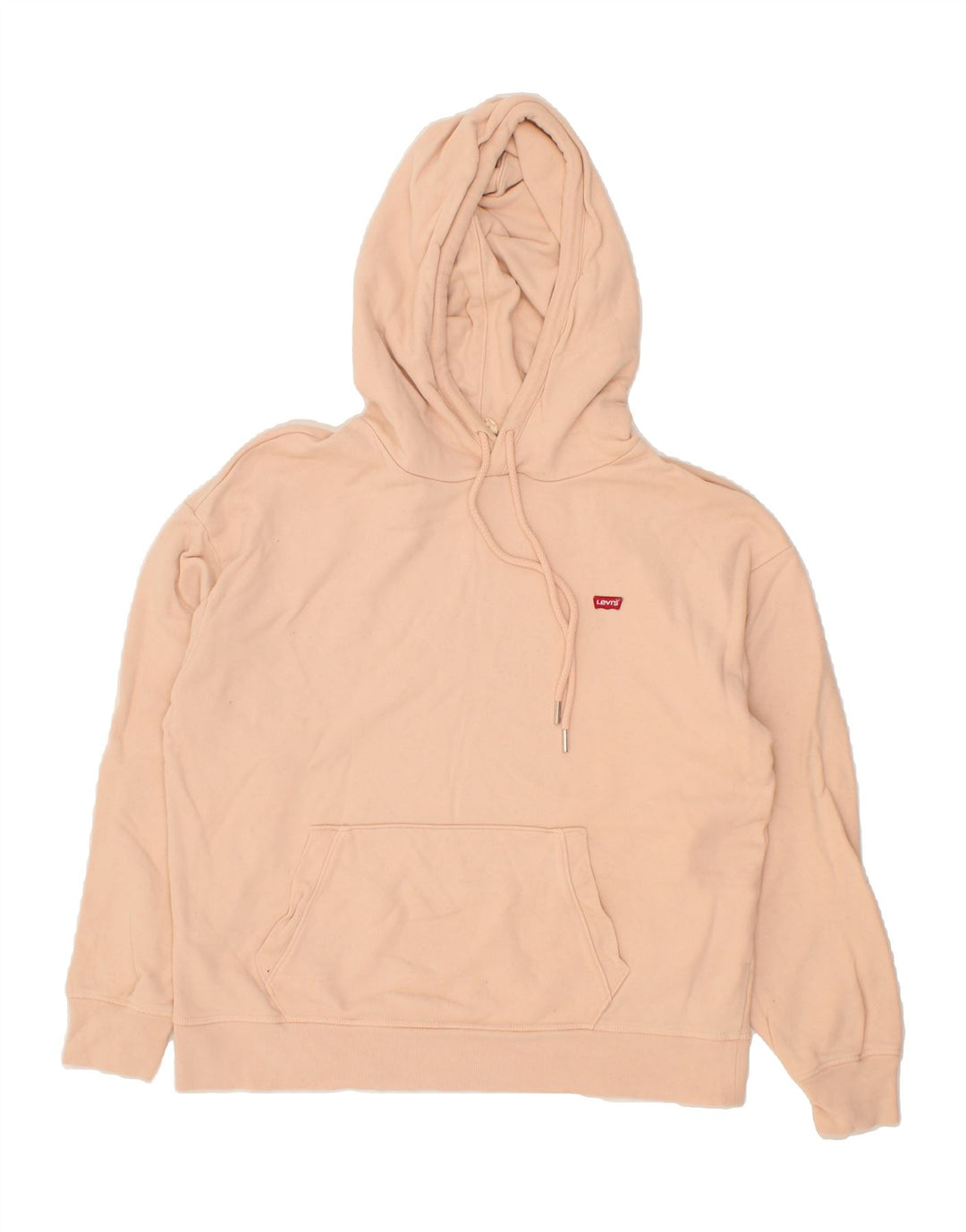 LEVI'S Womens Hoodie Jumper Medium Orange Cotton Vintage Levi's and Second-Hand Levi's from Messina Hembry 