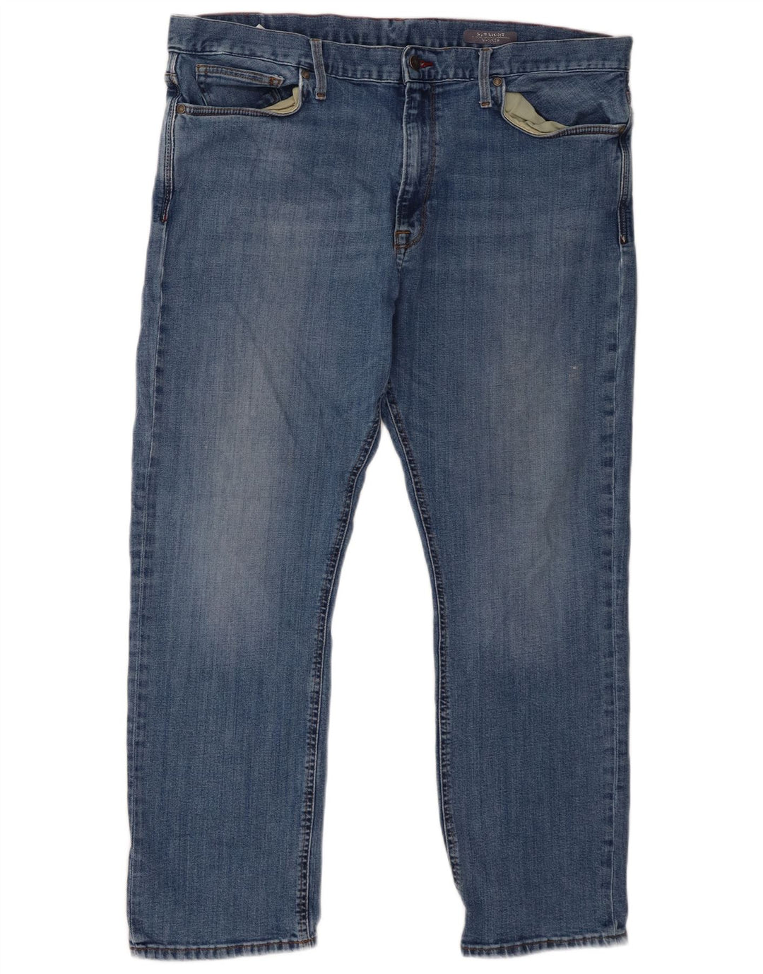 Marks & Spencer Vaqueros rectos para hombre W40 L29 Algodón azul