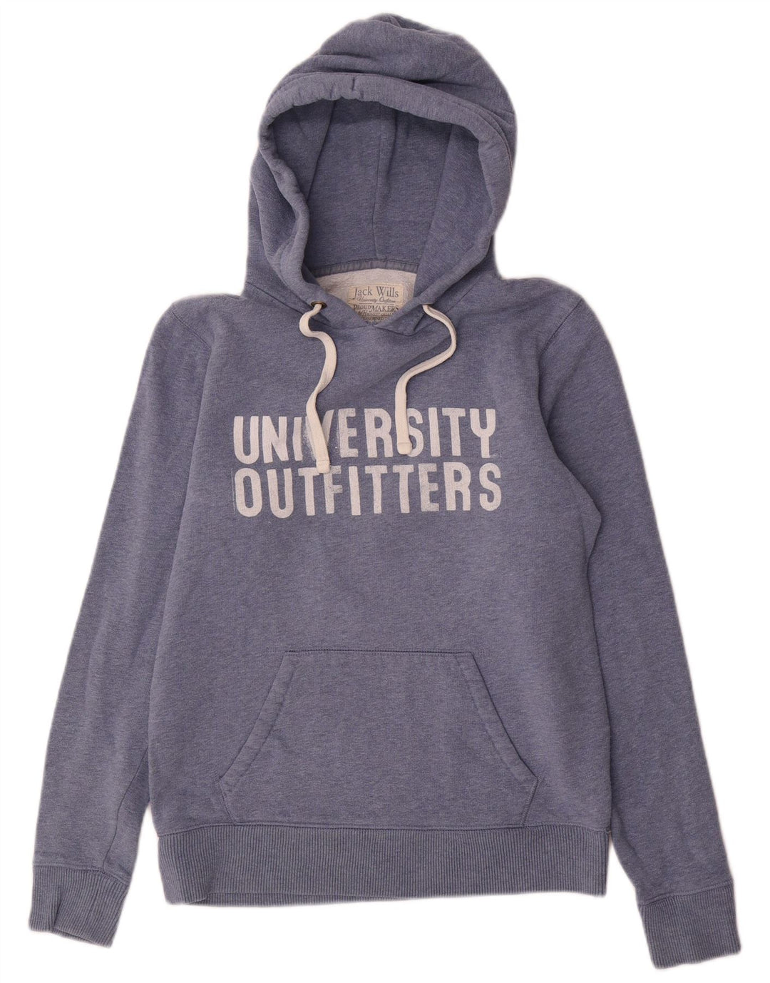 JACK WILLS Jersey con capucha para mujer UK 12 Medium Azul marino