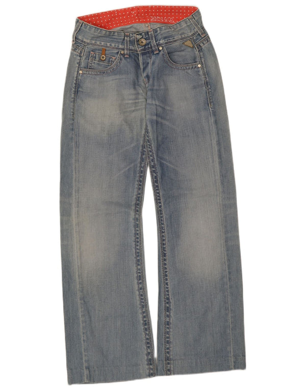 Vaqueros Bootcut De Cintura Baja Para Mujer Replay W25 L32 Algodón Azul
