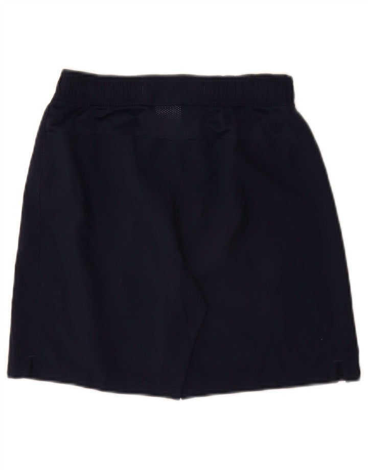 Nike - Pantalones cortos deportivos Dri Fit para niños de 10 a 11 años, tamaño mediano, azul marino, poliéster