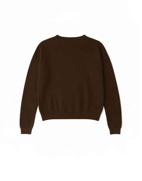 Zara Jersey Suelto con Cuello Redondo y Corte Suelto para Mujer UK 44 Viscosa Verde Medio