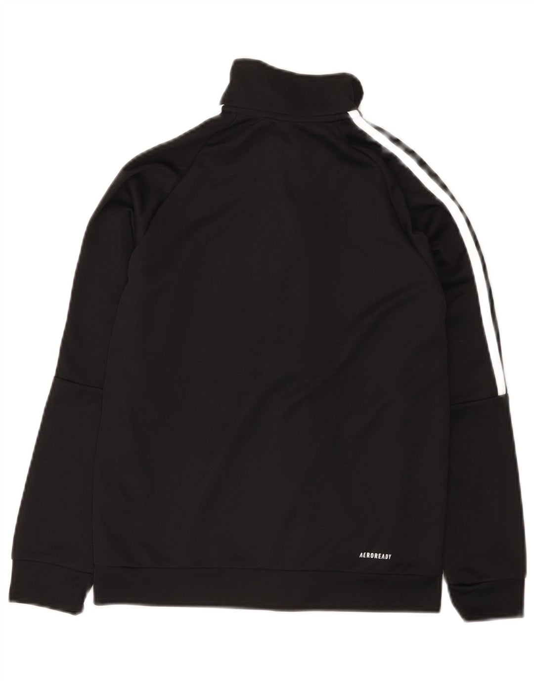 Adidas Chicos Aeroready Chándal Top Chaqueta 11-12 Años Negro Poliéster