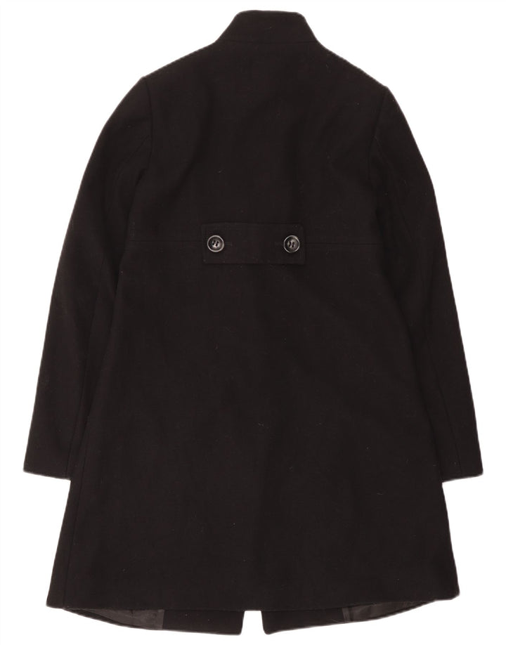 Abrigo Benetton Mujer IT 40 Small Acetato Negro