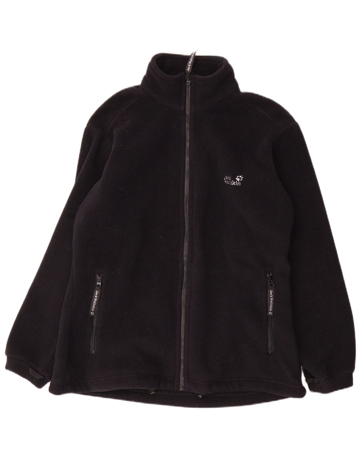 Jack Wolfskin Chaqueta Forro Polar Mujer ES 40/40 XL Poliéster Negro