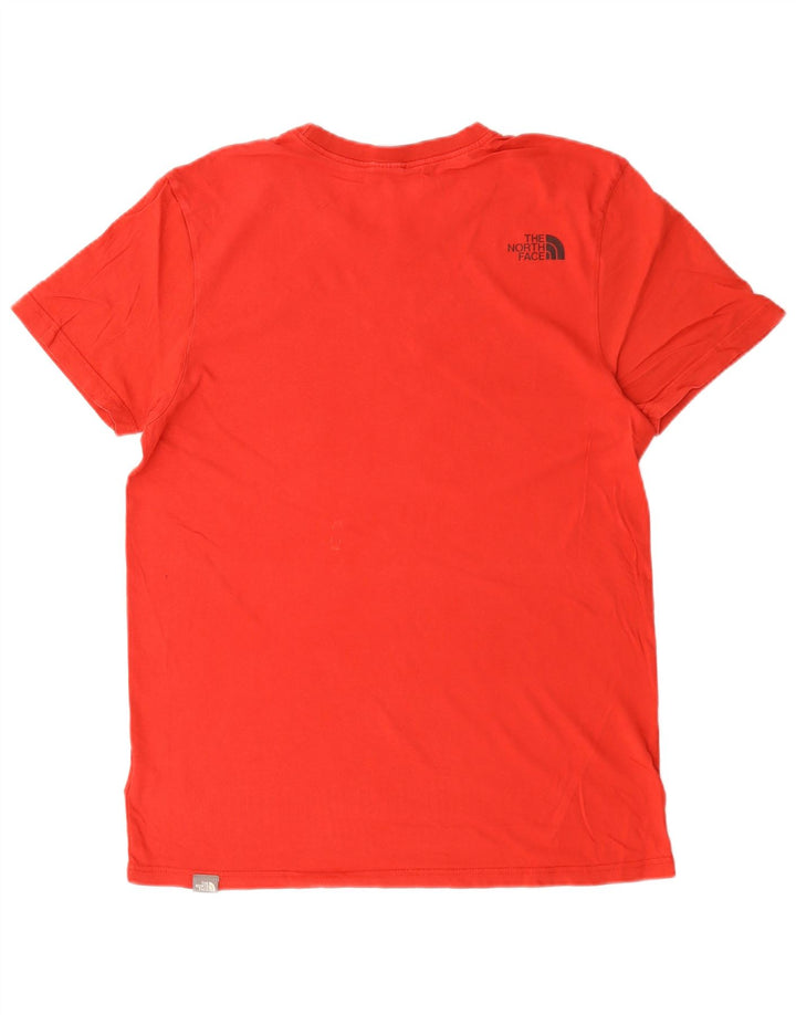 The North Face Camiseta gráfica para hombre Top Medium Red Cotton