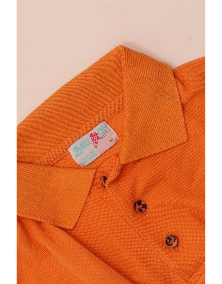 Ball On Polo Hombre Algodón Naranja Medio