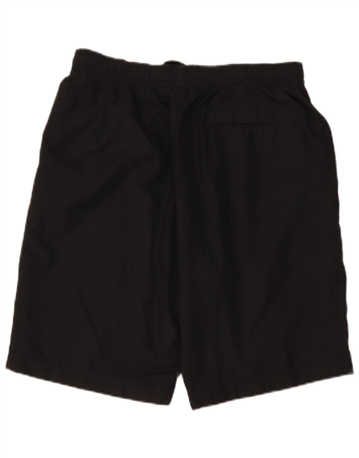 Nike - Pantalones cortos deportivos para hombre, talla grande, poliéster negro