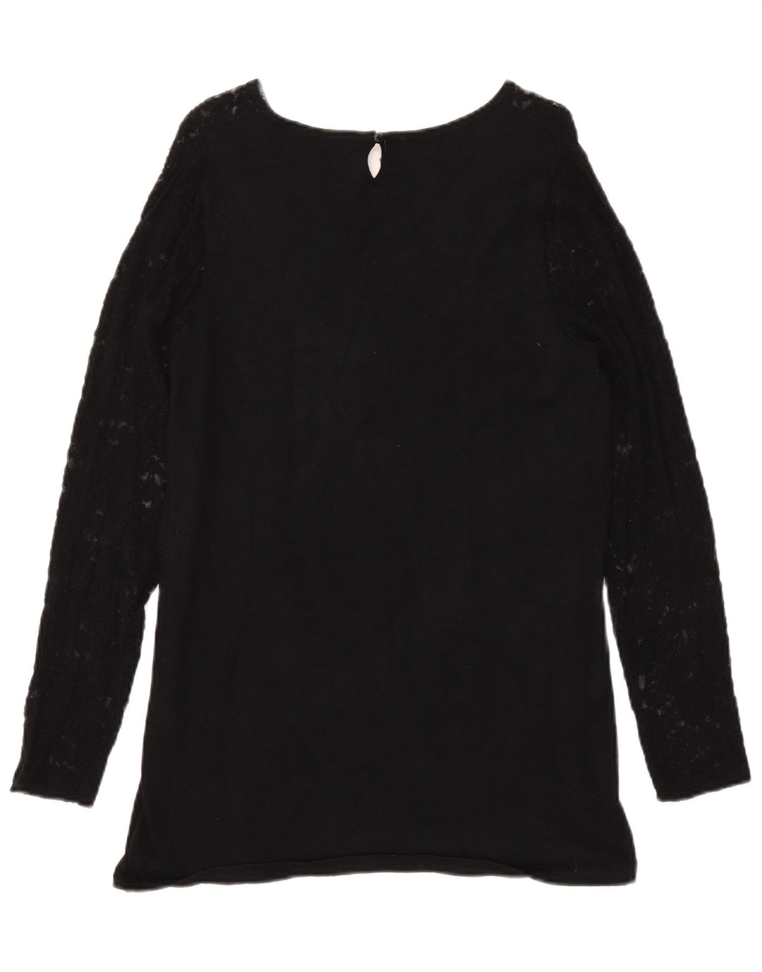 Marks & Spencer - Jersey de cuello redondo para mujer, talla 40, talla M, color negro