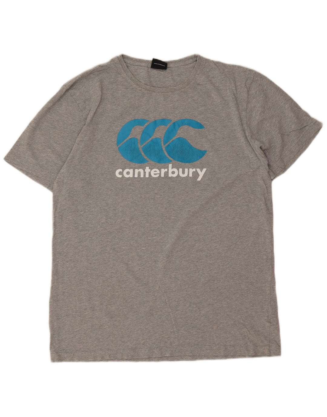 Canterbury Camiseta gráfica para hombre Top XL Gris