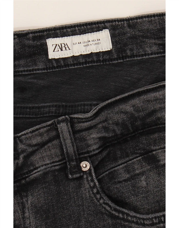 Zara Mens Slim Jeans EU 44 Grande W34 L28 Gris
