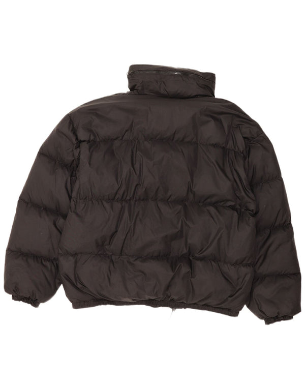 Lotto Chaqueta acolchada con capucha para hombre UK 42/44 XL Nylon negro