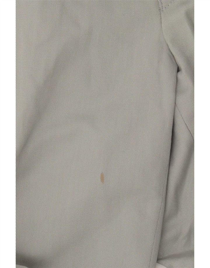 Marks & Spencer Pantalón chino recto para hombre W38 L29 Poliéster gris
