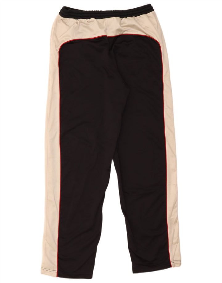 Pantalones de chándal Identic para hombre, talla grande, color negro, poliéster