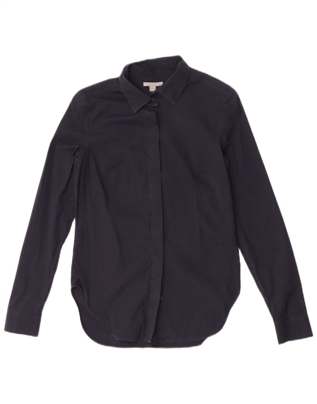 Camisa para mujer Cos EU 34 XS Algodón azul marino
