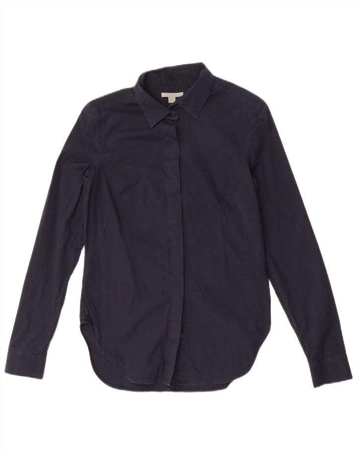 Camisa para mujer Cos EU 34 XS Algodón azul marino
