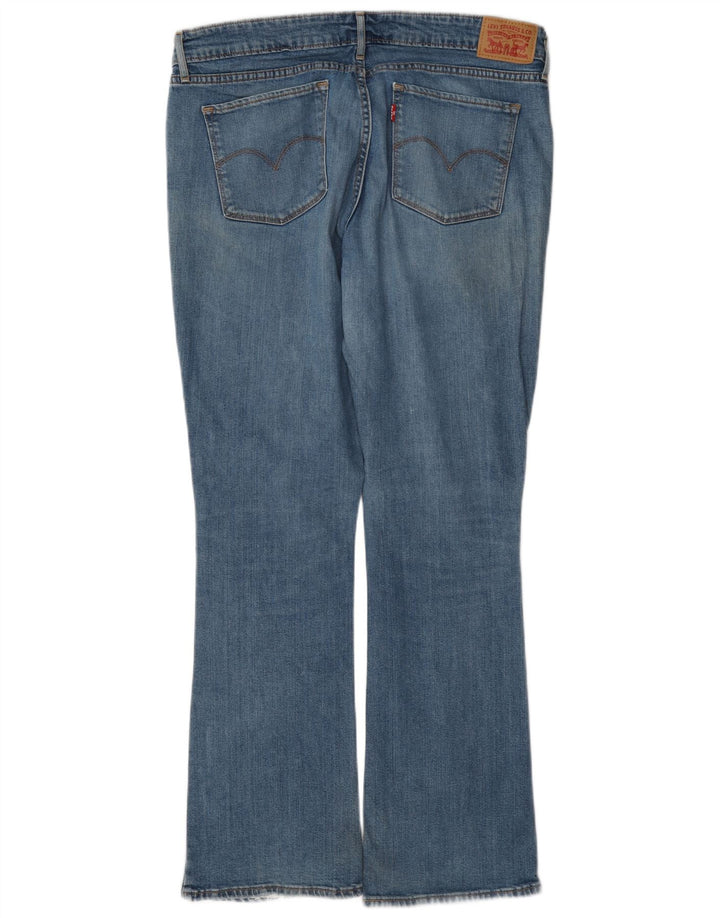 Levi's Mujer 715 Vaqueros Bootcut W32 L30 Algodón Azul