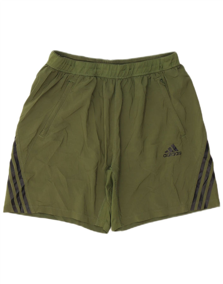 ADIDAS Hombre Aeroready Sport Shorts XL Verde Poliéster