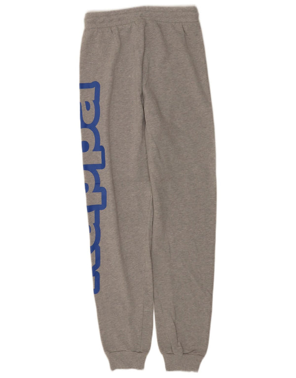 Kappa Mujer Tezenis Graphic Chándal Pantalones Joggers UK 8 Small Gris