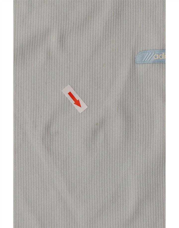 Adidas - Camiseta sin mangas para mujer, talla 40, nailon azul mediano