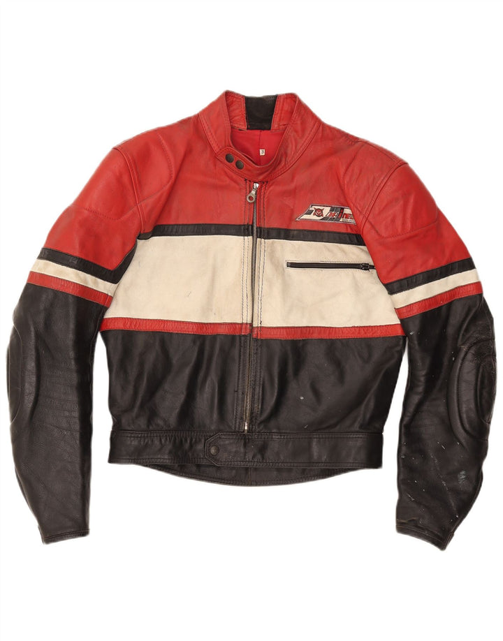 DAINESE Chaqueta motera para hombre IT 54 2XL Cuero color block multicolor