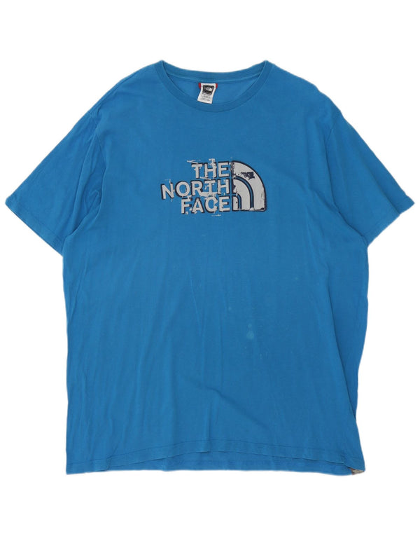 The North Face Camiseta gráfica para hombre Top XL Azul