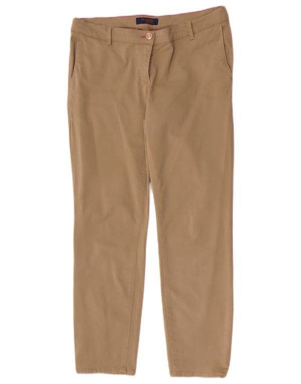 Pantalón Chino Slim Trussardi Mujer W31 L29 Beige