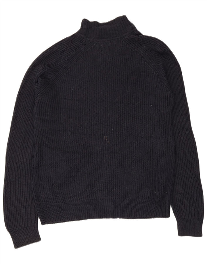 Calvin Klein Suéter tipo cárdigan con cremallera completa para hombre Algodón azul marino mediano