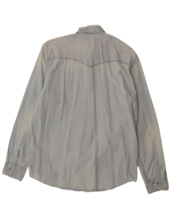 Camisa vaquera de corte estándar para hombre Levi's Algodón azul grande