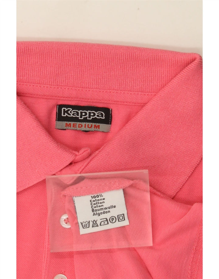 KAPPA Polo Hombre Algodón Rosa Medio