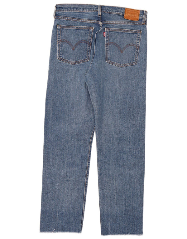 Vaqueros Levi's Mujer Wedgie Rectos W29 L28 Algodón Azul
