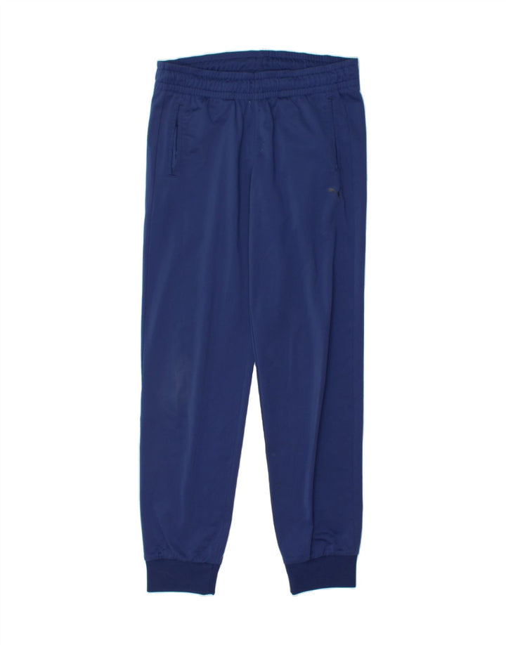 PUMA Womens Tracksuit Trousers Joggers UK 10 Small Navy Blue Polyester Vintage Puma and Second-Hand Puma from Messina Hembry 