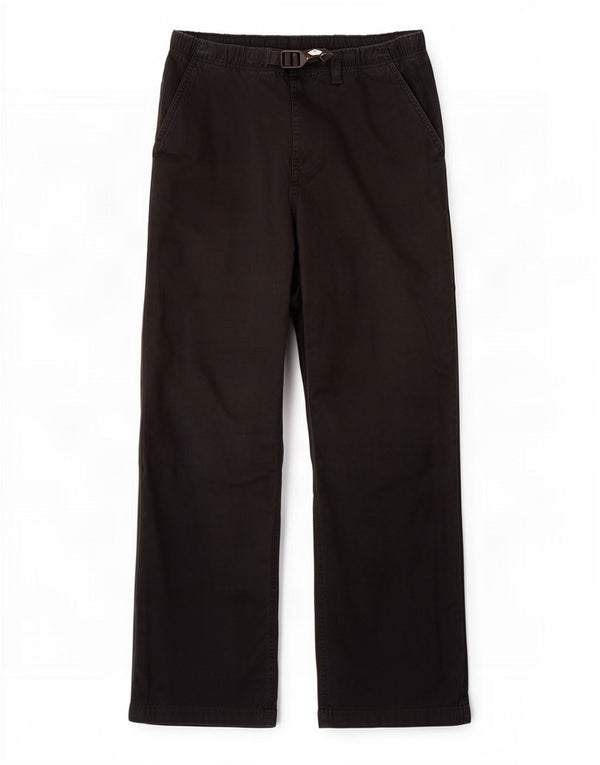 Carhartt Pantalón Chino Recto Mujer XL W30 L29 Algodón Negro